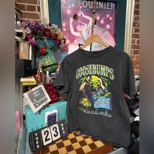 Goosebumps Shirt Mens Large Black Horrorland Slappy